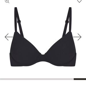 SKIMS Black Classic Bra Intimates